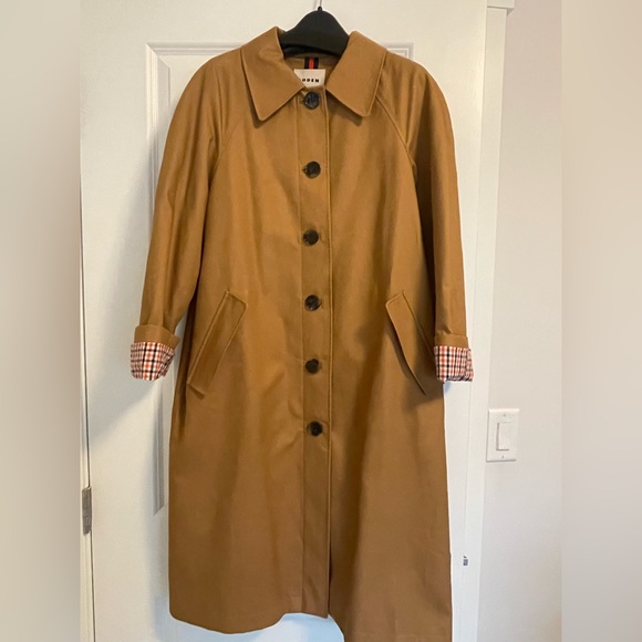 Boden Tan Trench Coat - Picture 2 of 5